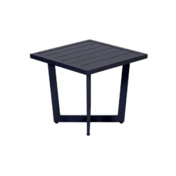 Garden Impressions Selene Loungestoel En Kent Bijzettafel - Zwart -Beliani Winkel 1000091738 0104