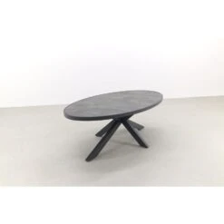 VDG Silva Ovale Tuintafel - 240 X 115 Cm -Beliani Winkel 1000092299 0103