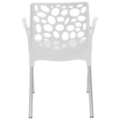 Bravo Stapelstoel Plastic - Kunststof - Wit 7 Bravo Stapelstoel Plastic - Kunststof - Wit -Beliani Winkel 1000093882 0103