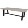 Toro Tuintafel 250x100x77cm - Beton - Grijs