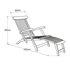 Happy Garden Zonnebedden LOMBOK - Bruin - Hout -Beliani Winkel 1000094844 0104