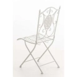 CLP Tuinstoel Sibell Wit -Beliani Winkel 1000095564 0102