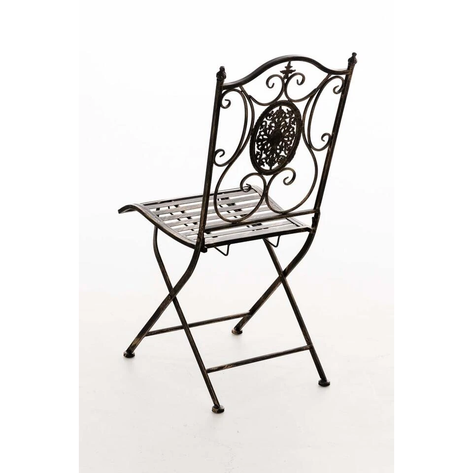 CLP Tuinstoel Sibell Bronskleurig 3 CLP Tuinstoel Sibell Bronskleurig - Afbeelding 3