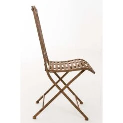 CLP Tuinstoel Sibell Bruin -Beliani Winkel 1000095568 0102