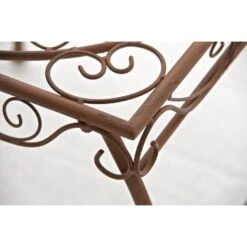 CLP Tuintafel Zarina Bruin -Beliani Winkel 1000095993 0103