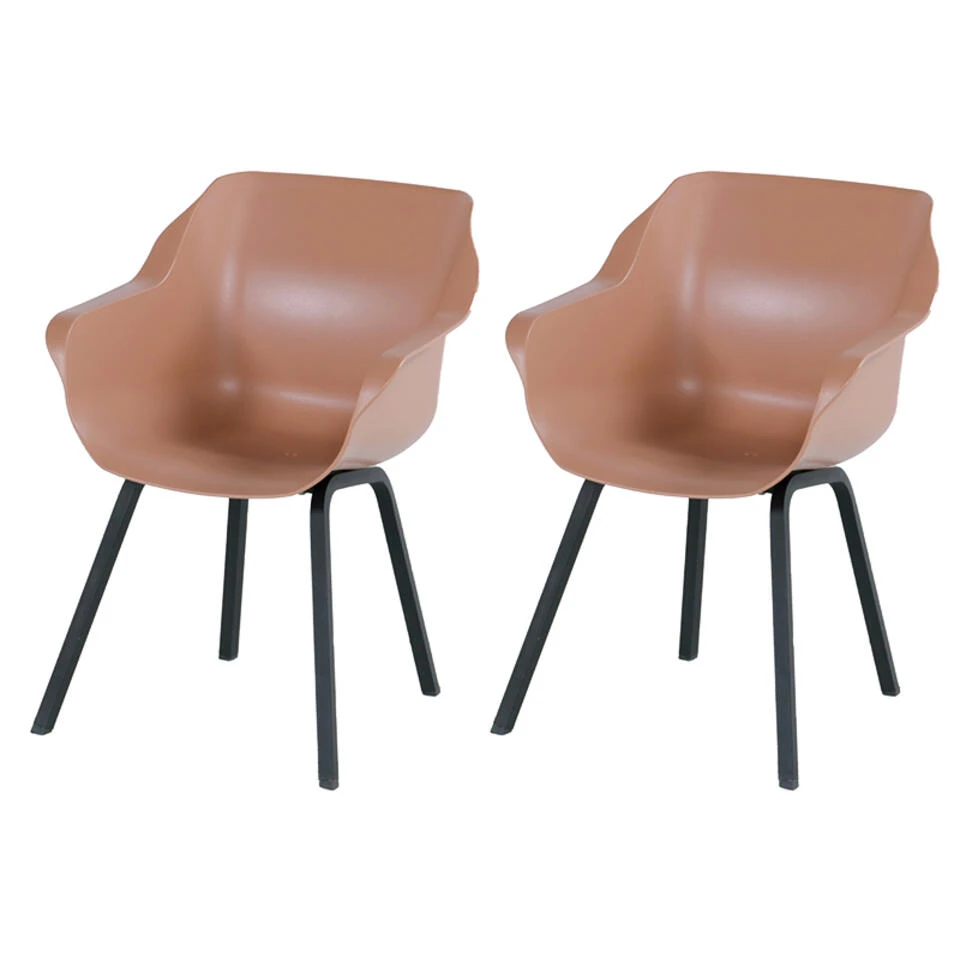 Hartman Sophie Element Dining Armstoel- Italian Terra - 2 St. 1 Hartman Sophie Element Dining Armstoel- Italian Terra - 2 St.