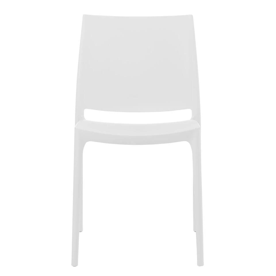 CLP Tuinstoel Maya Wit 2 CLP Tuinstoel Maya Wit - Afbeelding 2