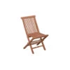 Livingfurn - Tuinstoel - Folding Chair - 45x45x75 Cm - Teakhout