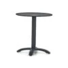 Dining Tuintafel Rond 70 Cm Aluminium Grijs Talao