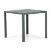 Dining Tuintafel Vierkant 85 X 85 Cm Aluminium Grijs Venustas
