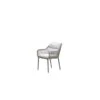 Toledo Dining Fauteuil - Carbon Black - Taupe - Valley Sand