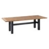Hartman Heron Dining Tuintafel 240x100 Cm. - Zwart/Teak