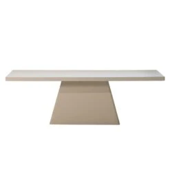 Tuintafel Rechthoek 160cm - Beige Eco Composiet - Avia