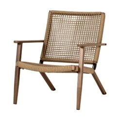 Lisomme Dion Rotan Tuinstoel Met Armleuningen - Bruin