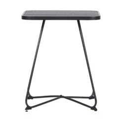 Lisomme Meike Bistro Tafel Zwart - 58 X 58 Cm