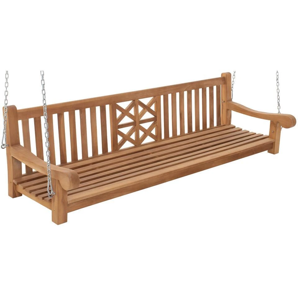 CLP Schommelbank Farm 220 Cm - Teak 1 CLP Schommelbank Farm 220 Cm - Teak