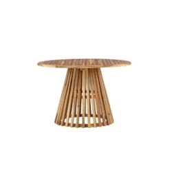 Svea - Catalina Ronde Tuintafel - ø120 Cm - Naturel