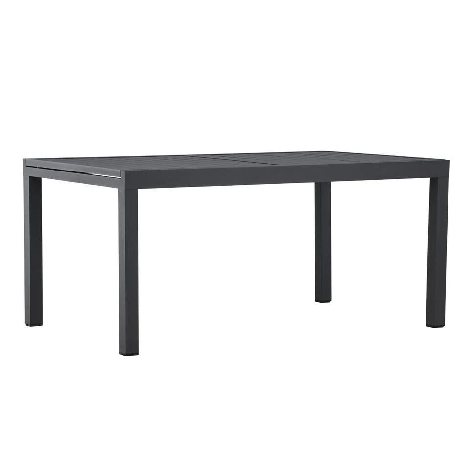 Svea - Pavel Tuintafel Uitschuifbaar - 160/240 X 100x75 Cm - Zwart 1 Svea - Pavel Tuintafel Uitschuifbaar - 160/240 X 100x75 Cm - Zwart