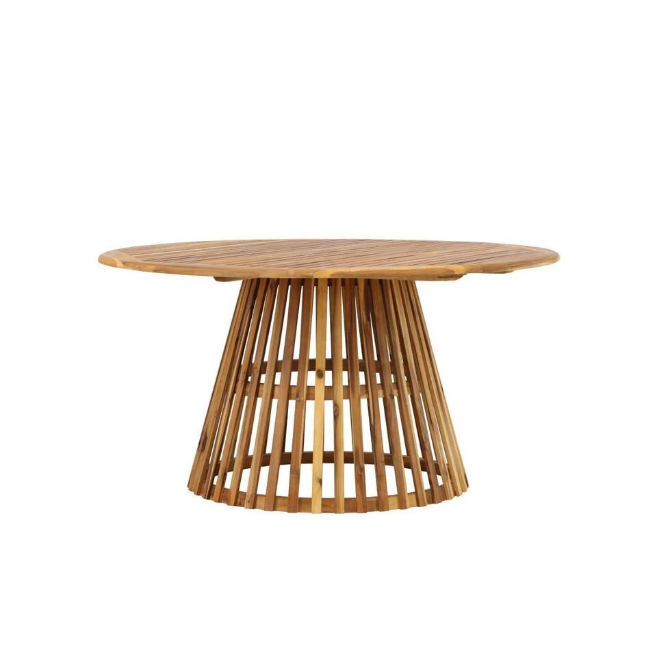 Svea - Viktor Ronde Tuintafel - ø150 Cm - Naturel 1 Svea - Viktor Ronde Tuintafel - ø150 Cm - Naturel