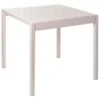 BARTICA - Tuintafel - Beige - 81 X 84 Cm - Synthetisch Materiaal