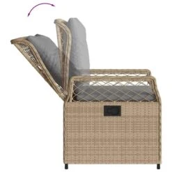 VidaXL - Tuinstoel - Beige - Poly Rattan -Beliani Winkel 10b251f0aa8f4e6c8da0984bf22b6a31