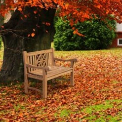 CLP Teakbank Florida 120 Cm -Beliani Winkel 112cd1a6a4534fdd8f5dd866b4dfef0c