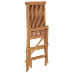 VidaXL - Tuinstoelen - Bruin - Hout - 2 Stuks - Inklapbaar -Beliani Winkel 112f41ba3e5f49aa8c839709753eca06