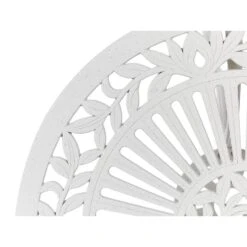 DASCIO - Tuintafel - Wit - Aluminium -Beliani Winkel 117a70266f144eafab72b7b75f6e4a66