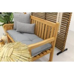 VDG Teak Houten Tuinbank Bison - 120 Cm 23 VDG Teak Houten Tuinbank Bison - 120 Cm -Beliani Winkel 119f5177a9624d29955f4221182ca683