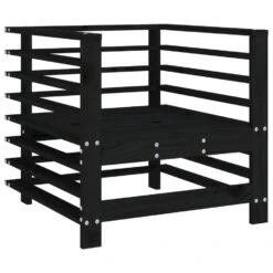 VidaXL - Tuinstoelen - Zwart - Grenenhout - 2 Stuks - Met Kussens -Beliani Winkel 11ac0b9d1a8e44aeac99c5816ba3aa48