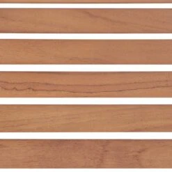 VIAREGGIO II - Tuintafel - Lichte Houtkleur - 90 X 200 Cm - Teakhout -Beliani Winkel 12fb048b3ee949c896b68f7292adcfc8