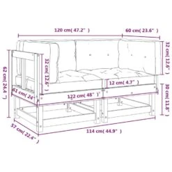 VidaXL - Tuinbank - Zwart - Grenenhout -Beliani Winkel 13150df841fc4be484c48615feb35266