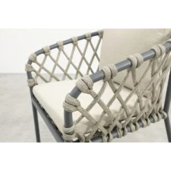 Sara Tuinstoel - Rope/Antraciet 14 Sara Tuinstoel - Rope/Antraciet -Beliani Winkel 138689d124a244df901c335467bd7036