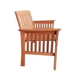 SenS-Line Kensington Tuinbank - 125 Cm - Meranti Hardhout -Beliani Winkel 1492bb8fff224a138a1719f14ddaef83