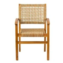 Set Van 2 Tuinstoelen Van Acacia En Touw -Beliani Winkel 169a20145ad24a3caecb624aaa454446