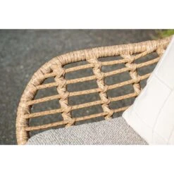 Castello Lounge Fauteuil - Light Teak Look - Natural Rotan-merino Sand 22 Castello Lounge Fauteuil - Light Teak Look - Natural Rotan-merino Sand -Beliani Winkel 1711a2d0ff474f9ca630f22bc14bc8fb