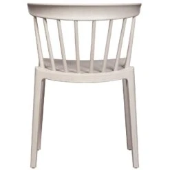 WOOOD Bliss Tuinstoelen - Plant Fiber - Off White Melange - Set Van 2 14 WOOOD Bliss Tuinstoelen - Plant Fiber - Off White Melange - Set Van 2 -Beliani Winkel 176c8724d6634d189a725155b93b427a