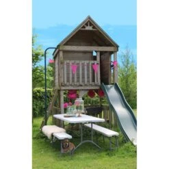 ERRO Vouwtafel - Inklapbare Tafel - 180x74cm - Wit -Beliani Winkel 17725dc648b84a59a017d95a072f6f1f