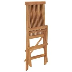 VidaXL - Tuinstoelen - Inklapbaar - Bruin - Massief Teakhout - 6 Stuks -Beliani Winkel 1887b3117d5943cbbdc0693ad939f67e