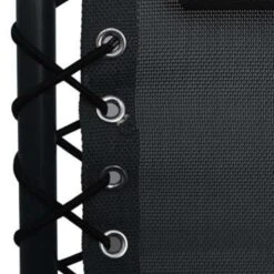 VidaXL Terrasstoel Inklapbaar Textileen Zwart -Beliani Winkel 18a103e2c8794d7f8cc02e2f84e65141