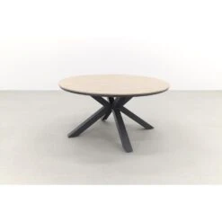 Garden Impressions Edison Tuintafel - 148 Cm. Rond -Beliani Winkel 1b19313984f34d9e9a870854dded339e