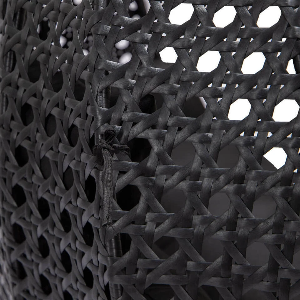 Merkloos HOME DELUXE Polyrotan Hangstoel TWIN Zwart Met Regenhoes 9 Merkloos HOME DELUXE Polyrotan Hangstoel TWIN Zwart Met Regenhoes - Afbeelding 9