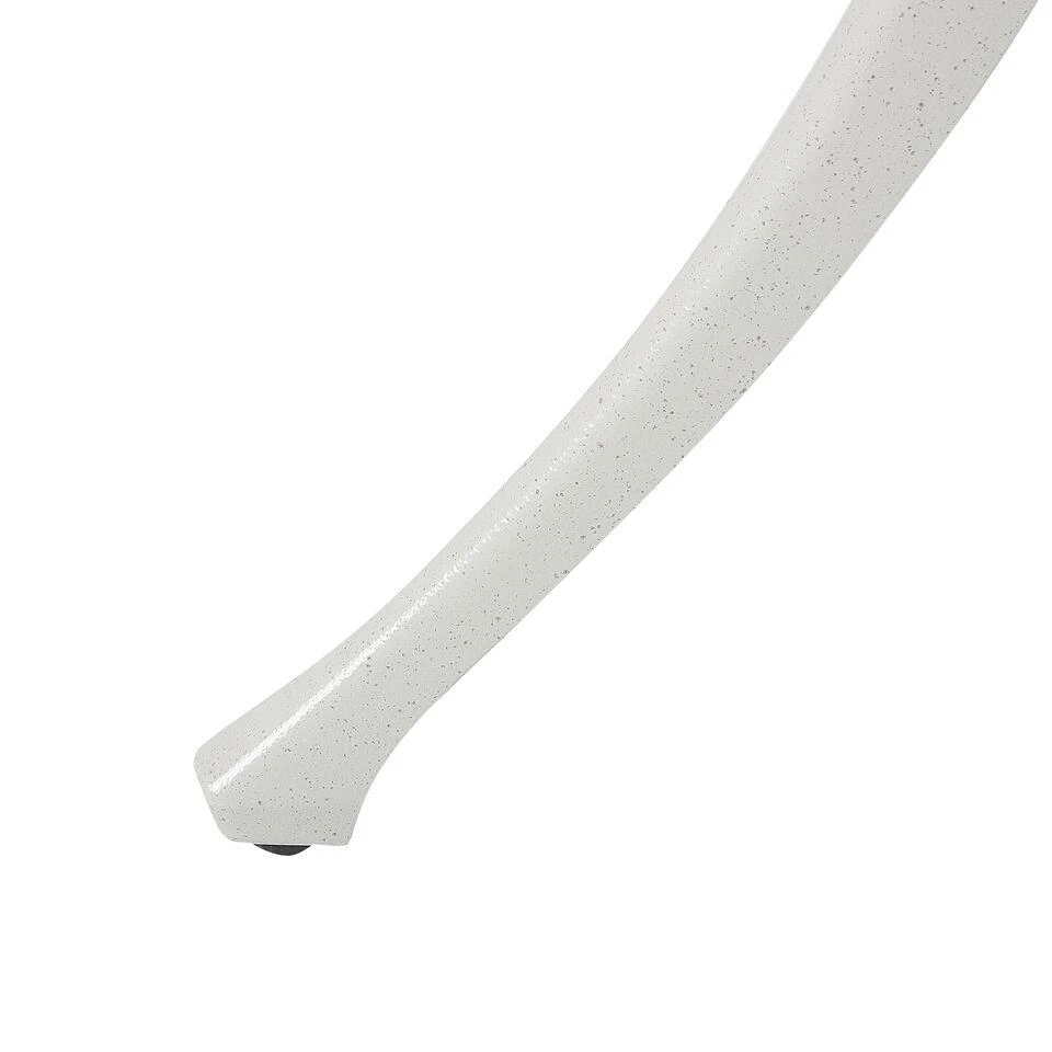 ANCONA - Tuintafel - Wit - 90 X 90 Cm - Aluminium 7 ANCONA - Tuintafel - Wit - 90 X 90 Cm - Aluminium - Afbeelding 7