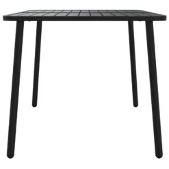 VidaXL - Tuintafel - Antraciet - Staal - 110 X 80 X 71 Cm -Beliani Winkel 1c1d9eae21394d0d810ad049a34cc746