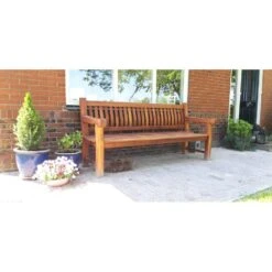 VDG Teakhouten Tuinbank Patrick XL - 200 Cm -Beliani Winkel 1c93e441c5ad419787cb7bbdf92c7fd9