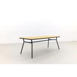 VDG Bella Tuintafel - Teakhout - 220x95 Cm -Beliani Winkel 1db6d6e7a4044ebea0b885d24dadbe85