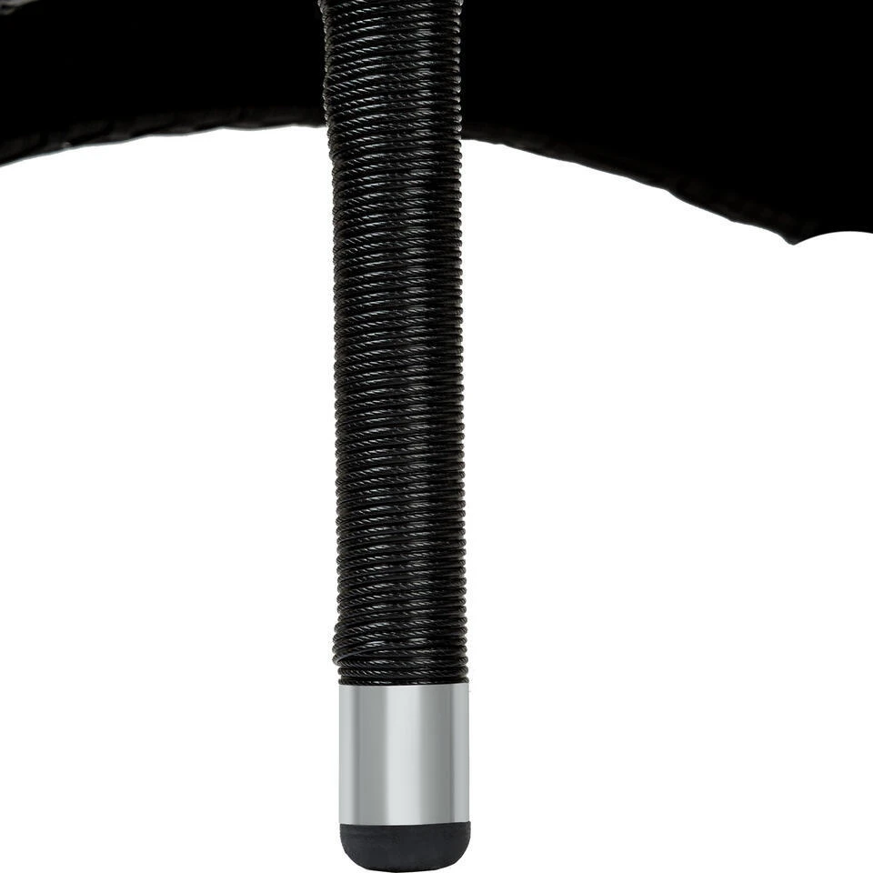 Tectake 2 Wicker Tuinstoelen Met 4 Kussenhoezen , Zwart/beige 5 Tectake 2 Wicker Tuinstoelen Met 4 Kussenhoezen , Zwart/beige - Afbeelding 5