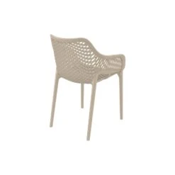 Madino Air Stapelbare Stoel - Taupe 8 Madino Air Stapelbare Stoel - Taupe -Beliani Winkel 1e9a378183324aea99ecaab1eeccc847