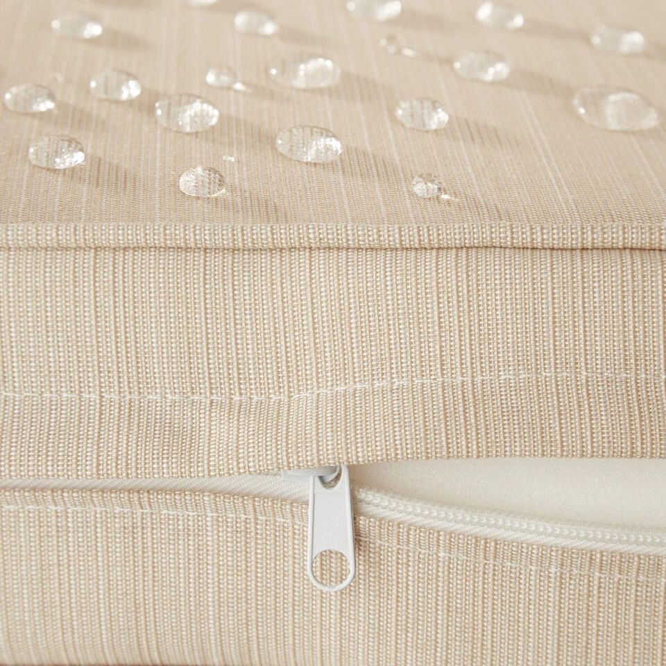 TecTake® Set Van 4 Wicker Stoelen - Weerbestendig Met Kussens - Grijs 5 TecTake® Set Van 4 Wicker Stoelen - Weerbestendig Met Kussens - Grijs - Afbeelding 5