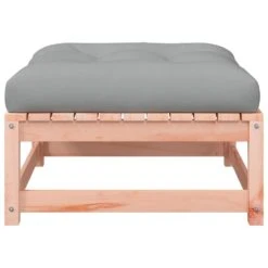 VidaXL - Tuinbank Zonder Armleuningen - Bruin - Hout - Met Kussens En Voetenbank -Beliani Winkel 1f89d005871748fd8aaca85436c4f568